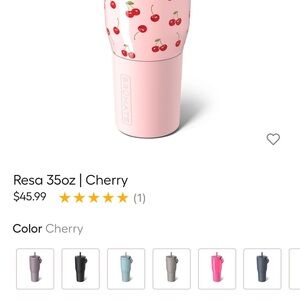 Brumate Resa 35oz Cherry Tumbler